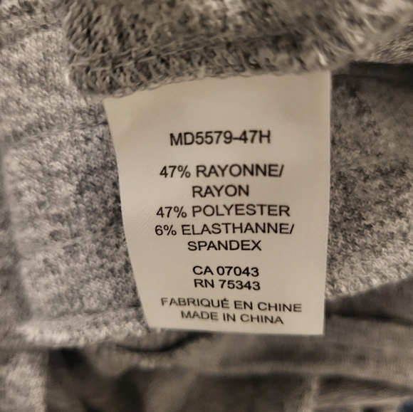 Revolve C&C California Size Large Heathered Grey - Picture 9 of 10